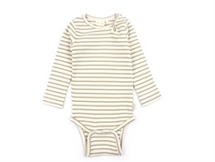 Petit Piao simply taupe stribet body